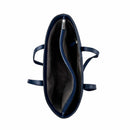 Blue Fur Handbag