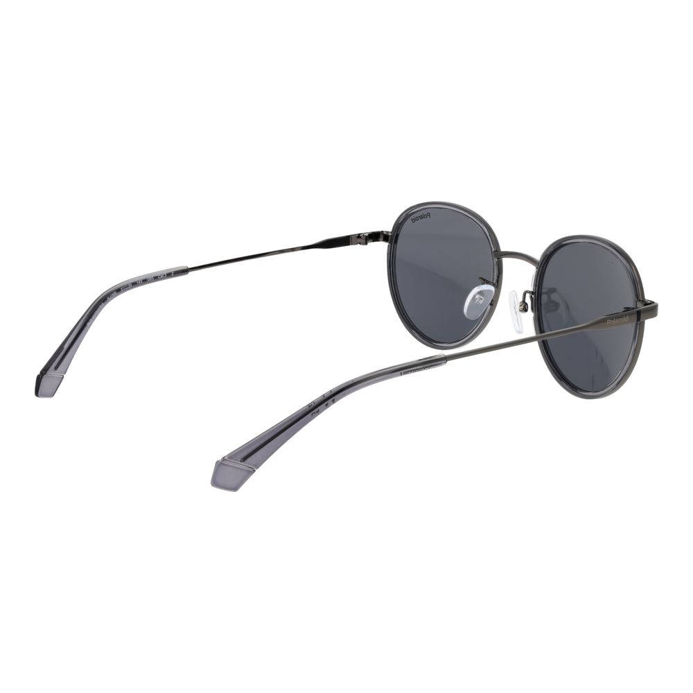 Gray Stainless Steel Sunglasses