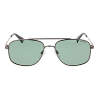 Gray Metal Sunglasses
