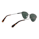 Gray Metal Sunglasses