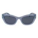 Blue Plastic Sunglasses