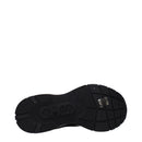 Black Fabric Athletic Sneakers