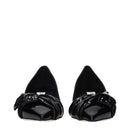 Black Leather Pumps