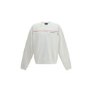 White Cotton Sweatshirt