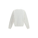 White Cotton Sweatshirt