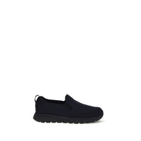 Blue Fabric Sneakers