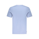 Blue Cotton Men's T-Shirt