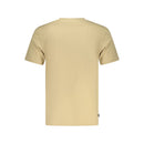 Beige Cotton Men Shirt