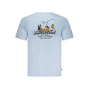 Azzurro Cotton Mens T-Shirt