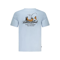 Azzurro Cotton Mens T-Shirt