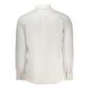 White Cotton Men's Shirt