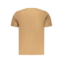 Marrone Cotton Men T-Shirt