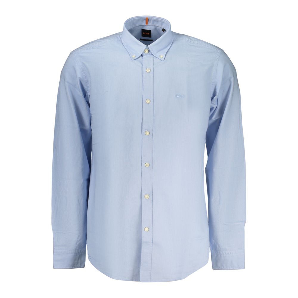 Azzurro Cotton Men Shirt