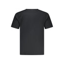Black Cotton Men T-Shirt
