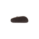 Brown Suede Leather Slippers