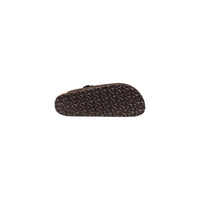 Brown Suede Leather Slippers