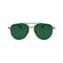 Gray Metal Sunglasses