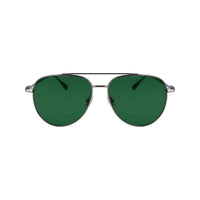 Gray Metal Sunglasses