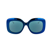 Blue Injected Sunglasses