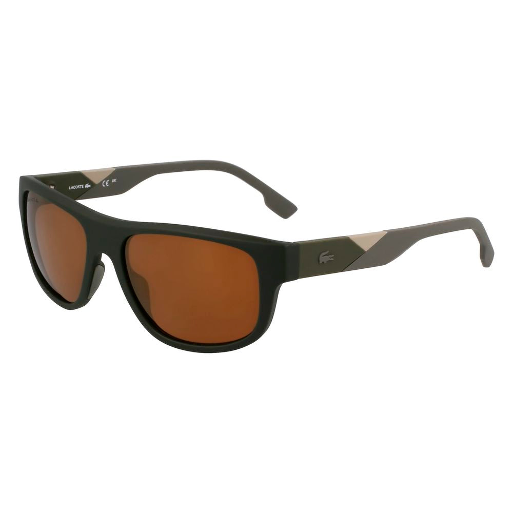 Brown Injected Sunglasses
