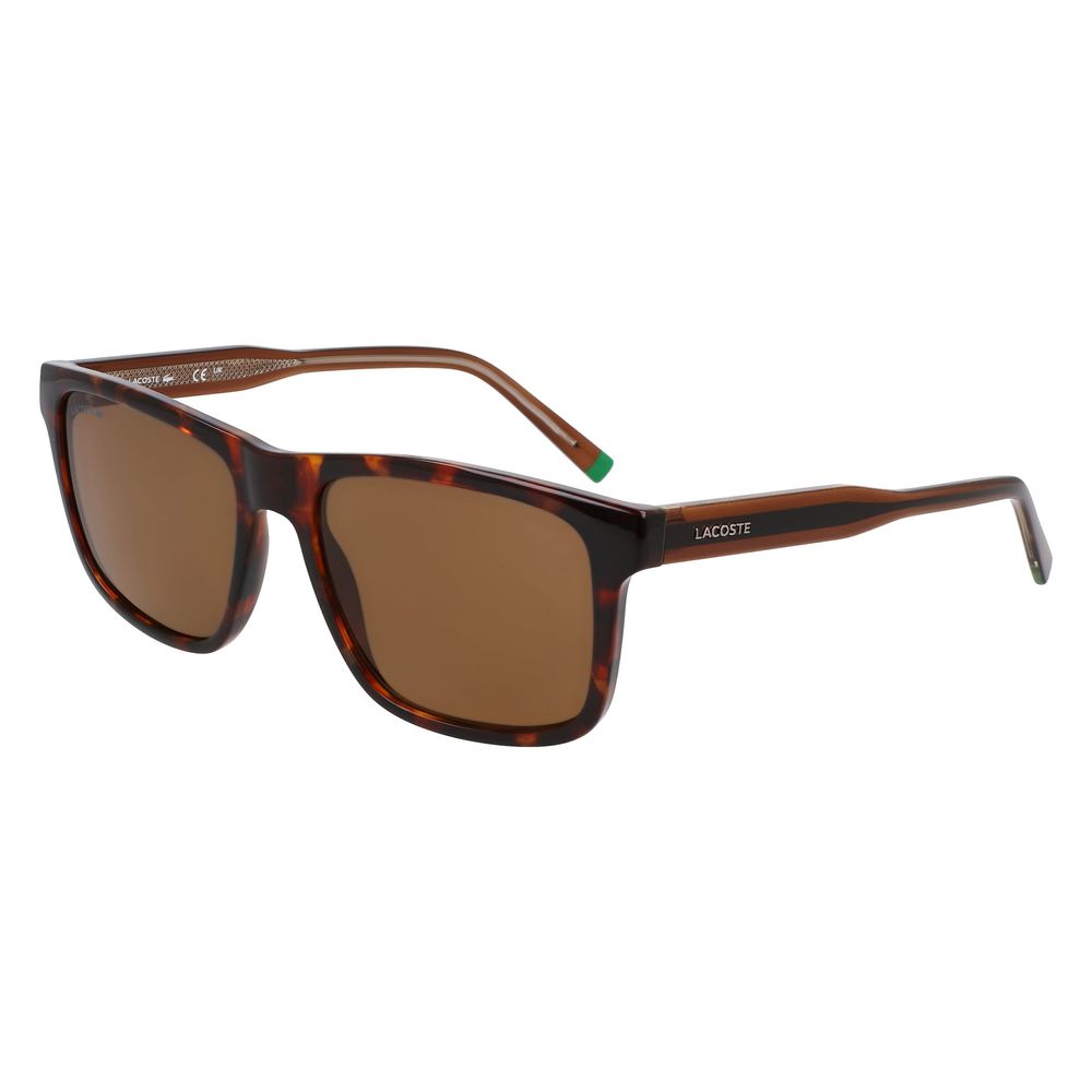 Brown Injected Sunglasses
