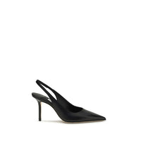 Black Calf Leather Bos Taurus Platform Pumps