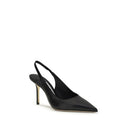 Black Calf Leather Bos Taurus Platform Pumps