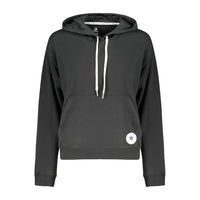 Black Cotton Women's Sweatshirt