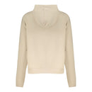 Beige Cotton Women's Hoodie