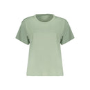 Green Cotton Women's T-Shirt