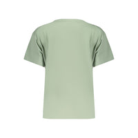 Green Cotton Women's T-Shirt
