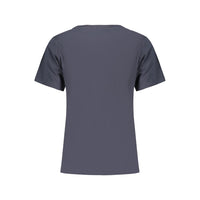 Blue Cotton Women's T-Shirt