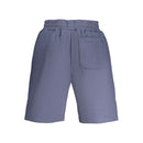 Blue Cotton Men's Sweatpant
