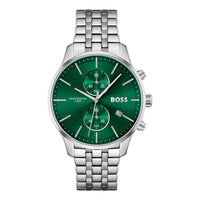 Gray Stainless Steel Dress Watch