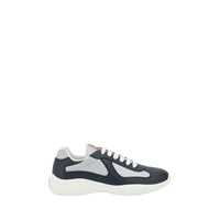 Blue Calf Leather Bos Taurus Athletic Sneakers
