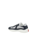 Blue Calf Leather Bos Taurus Athletic Sneakers