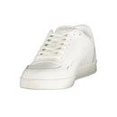 White Polyurethane Men Sneaker