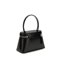 Black Calf Leather Bos Taurus Handbag