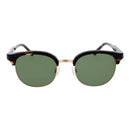 Brown Metal Sunglasses