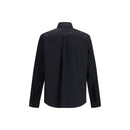 Black Cotton Dress Shirt