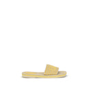 Beige Raffia Sandals