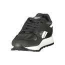 Black Polyester Womens Sneaker