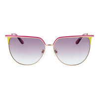 Rose Gold Metal Sunglasses