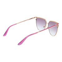 Rose Gold Metal Sunglasses