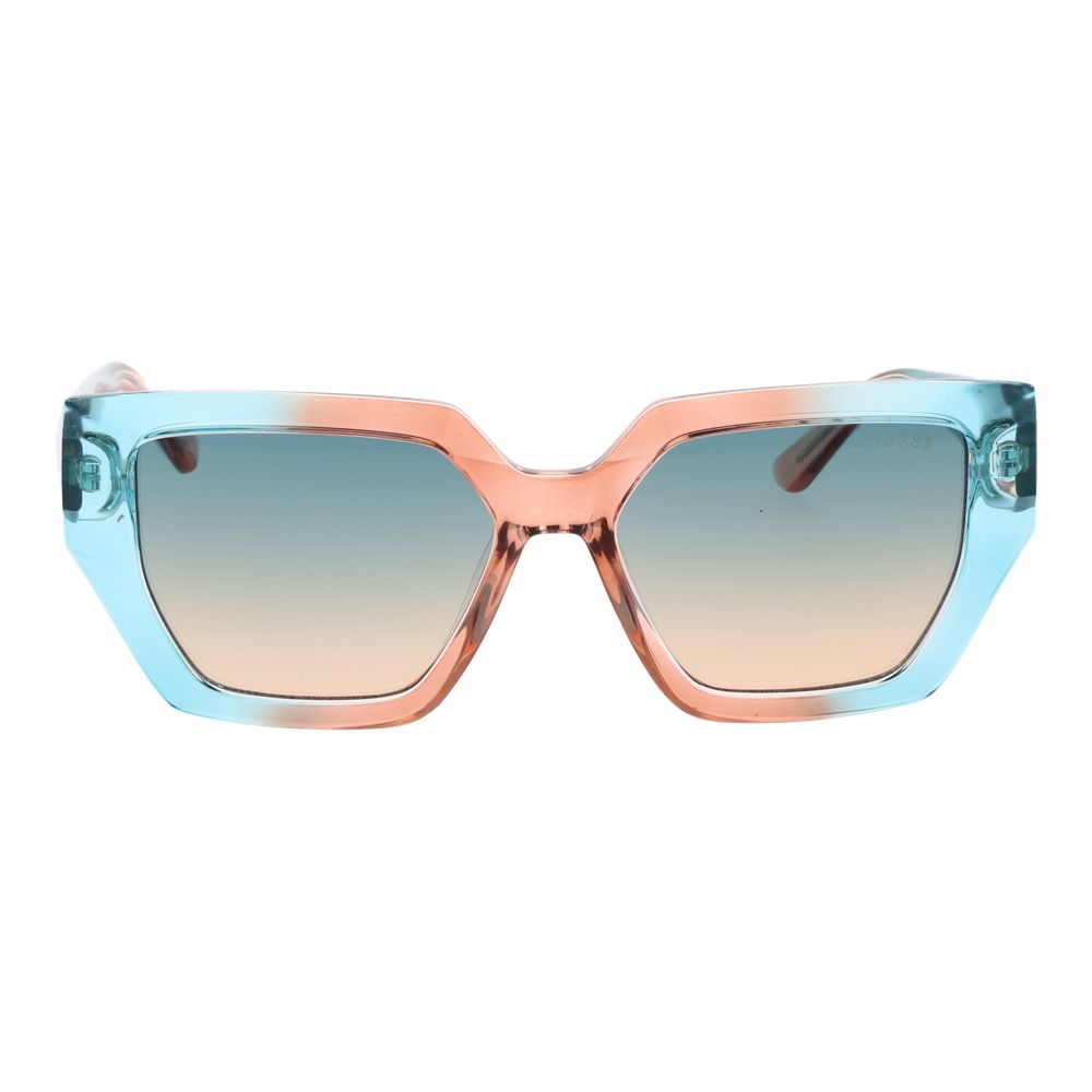 Turquoise Plastic Sunglasses