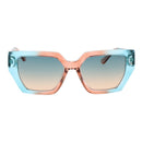 Turquoise Plastic Sunglasses