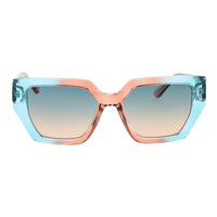 Turquoise Plastic Sunglasses
