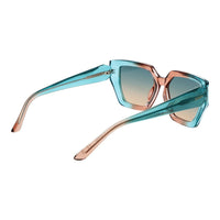 Turquoise Plastic Sunglasses