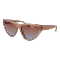 Beige Plastic Sunglasses