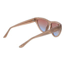 Beige Plastic Sunglasses